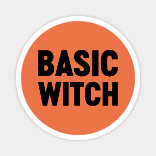 Basic Witch Funny Halloween Magnet